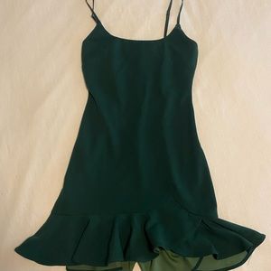 Forest green dress NWT